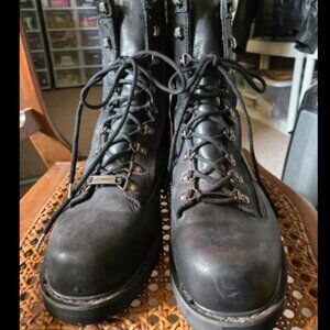 Harley Davidson Inspired Moto Boots